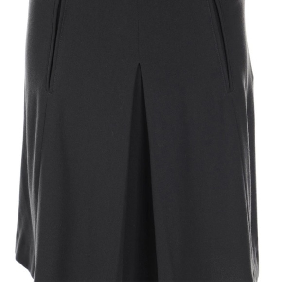 Zara Basic Classic Pleated A Line Mini Mid Thigh Skirt Pockets Goth Grunge Goth - Picture 3 of 5